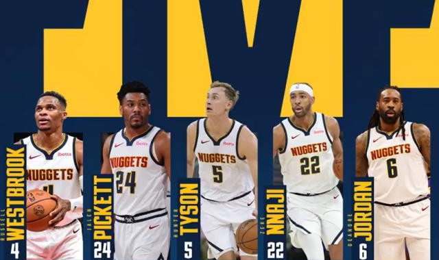 掘金主力全部轮休！韦少拒绝缺阵 40分钟狂砍30分